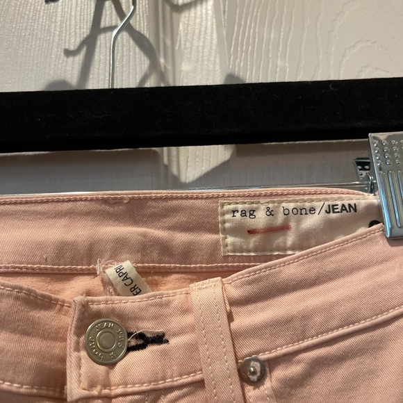Rag & Bone Pink Blush Skinny Jeans - Picture 10 of 12